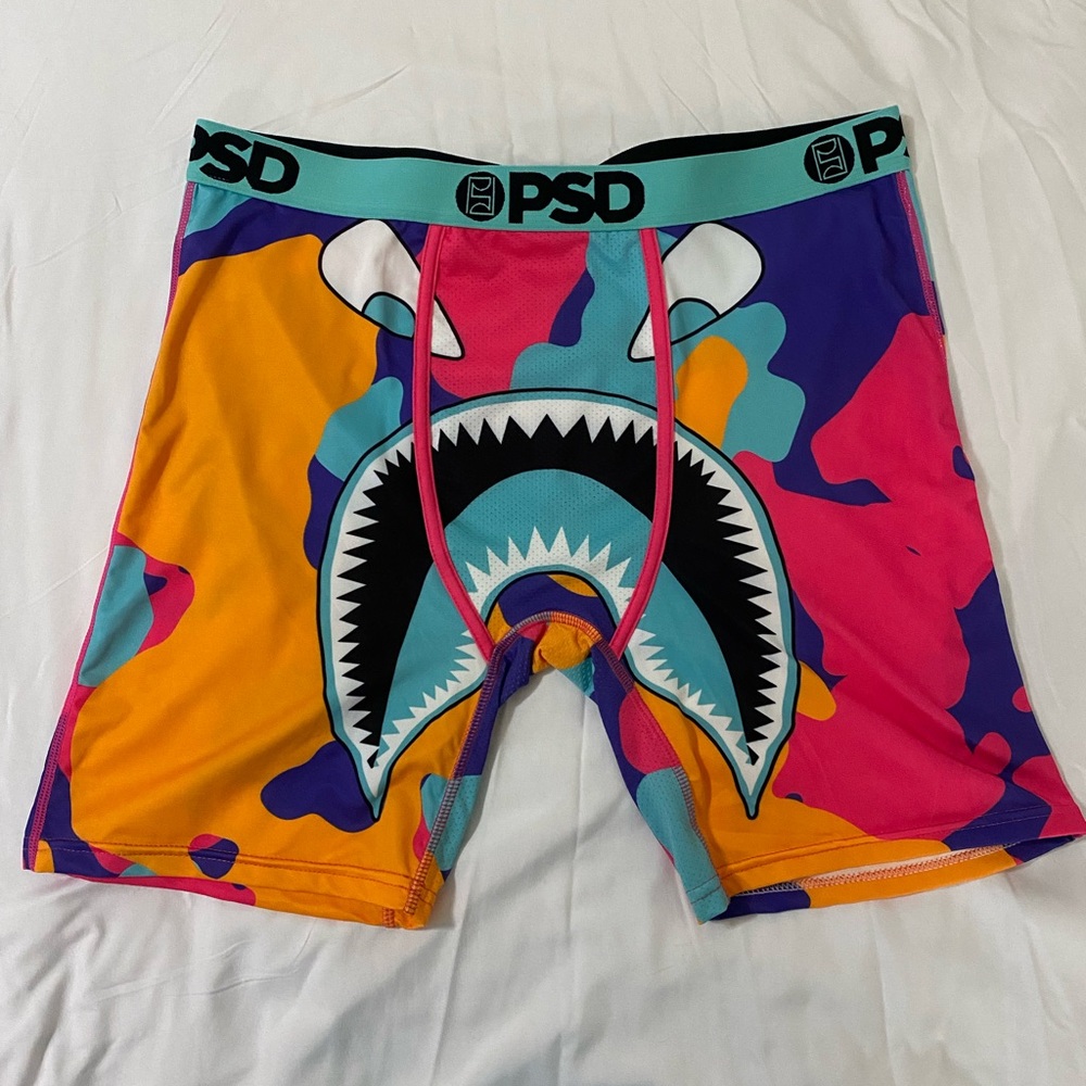 PSD Men’s Multicolor Graphic Boxer Briefs